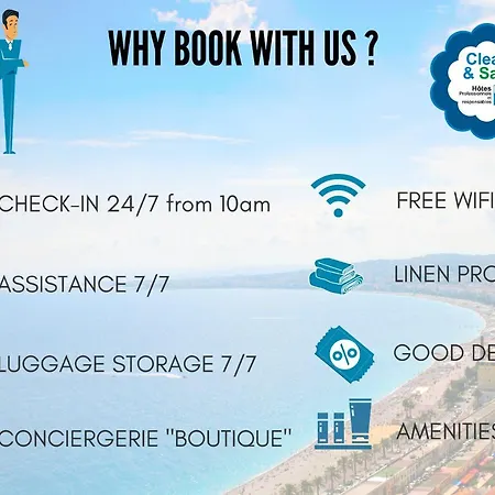 Lägenhet Nestor&jeeves - Sunset Terrace - - Free Parking - Floor *